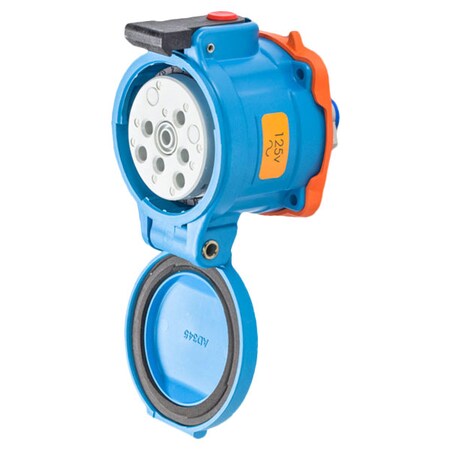 Meltric Pin & Sleeve Receptacle, 30 A, 125V AC, Single Phase, 1 Pole, Screw Terminals Wire Connection Type 33-34075-974-843-NC